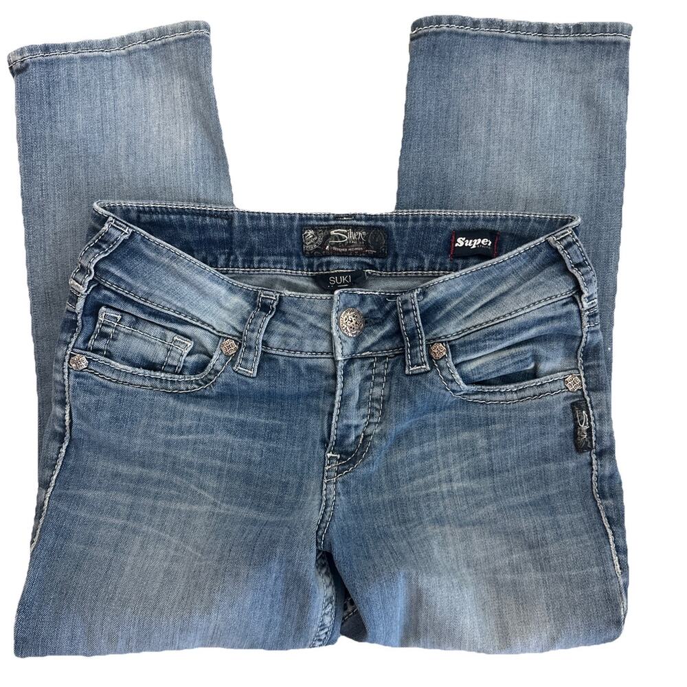 Silver Jeans Co Women’s Mid Capris Y2K W28 L 22 1/2